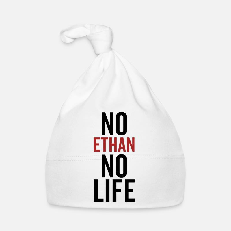 Pas d’Ethan pas de vie Bonnet bio Bébé
