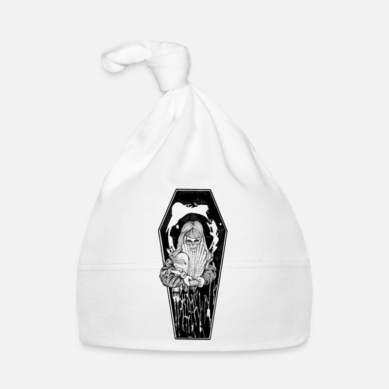 Smomby - Bonnet bio Bébé - blanc