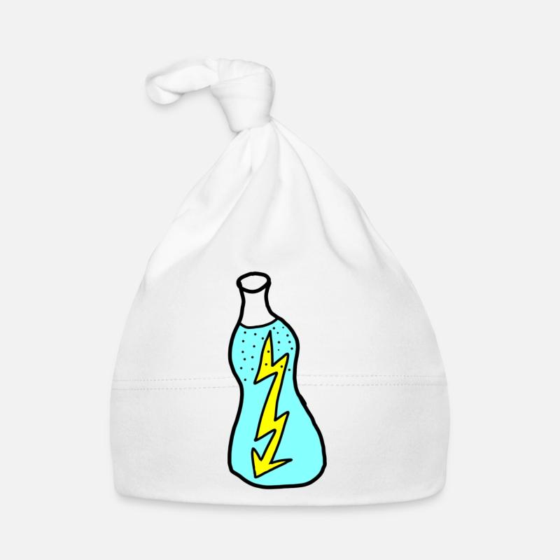 Lightning Bottle Baby Bio-Mütze