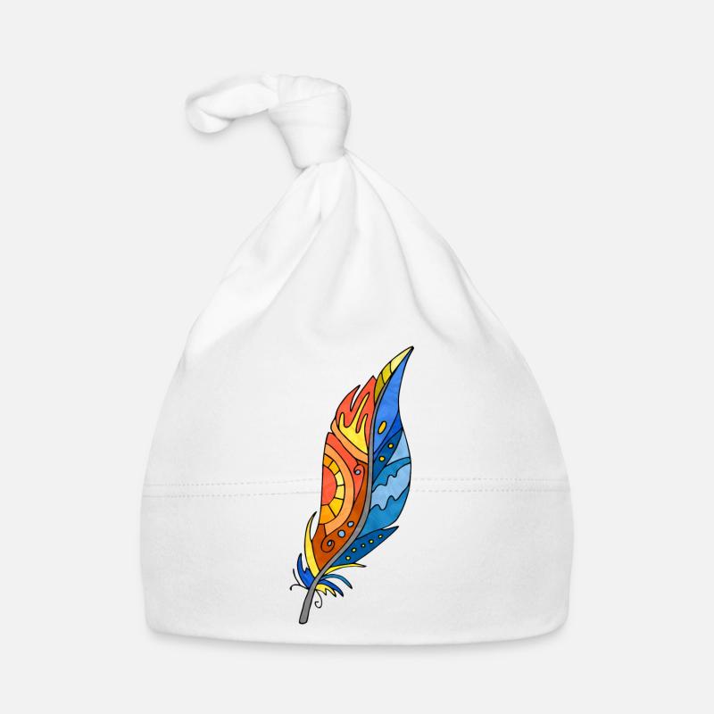 Feather Organic Baby Cap