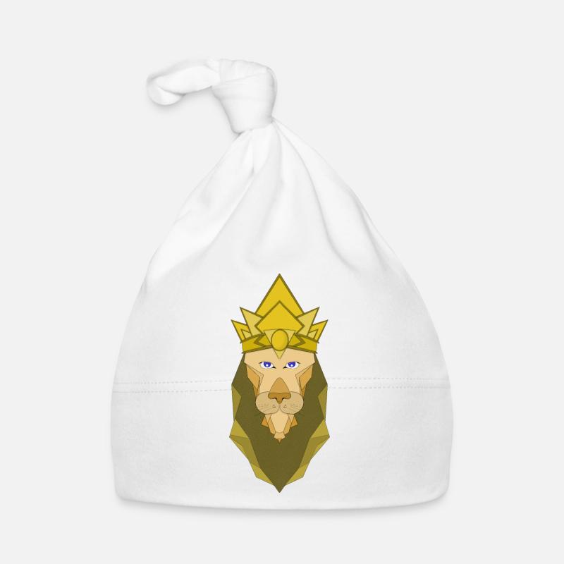 Polygonaler Kaiserlöwe Baby Bio-Mütze