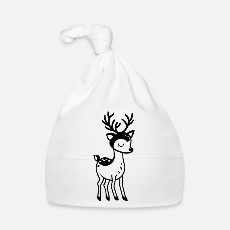 Deer Organic Baby Cap
