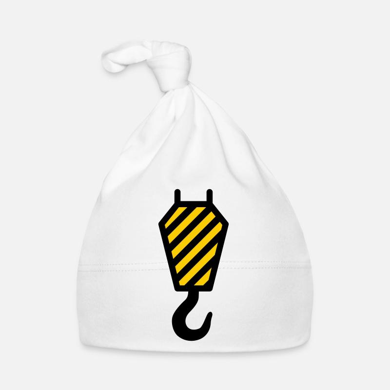 crochet de grue Bonnet bio Bébé