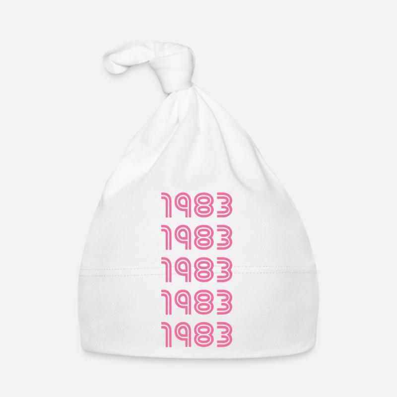 Année 1983 Bonnet bio Bébé