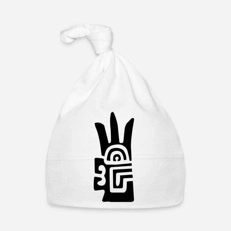 Chavín - Organic Baby Cap - white