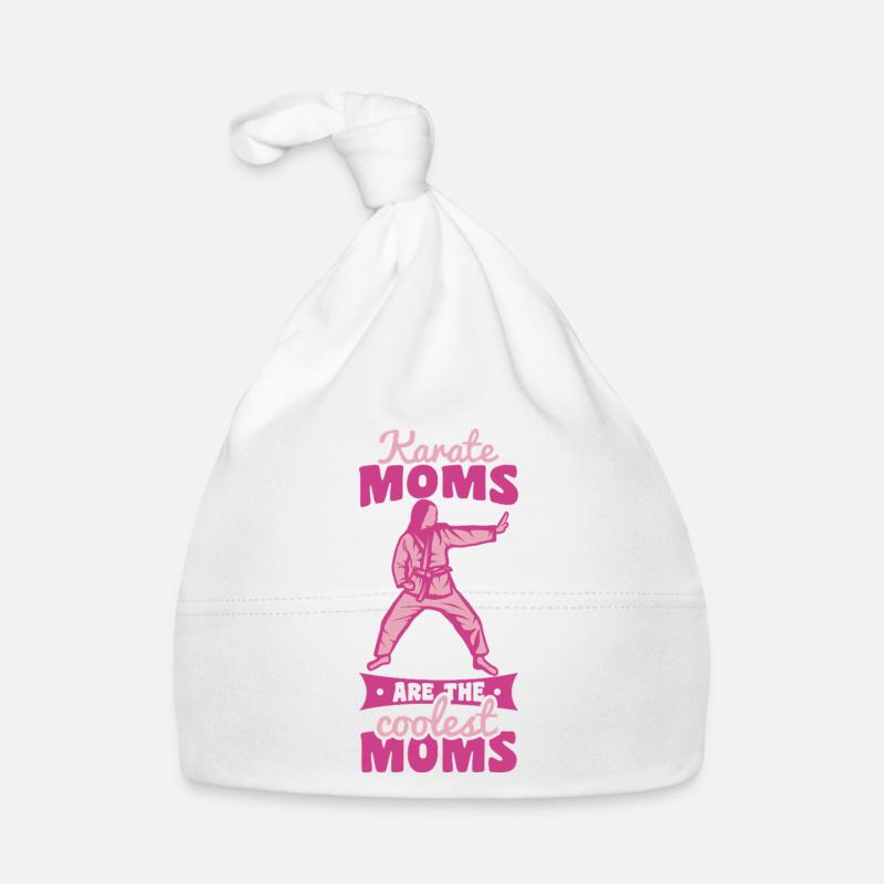Maman de Karaté Bonnet bio Bébé