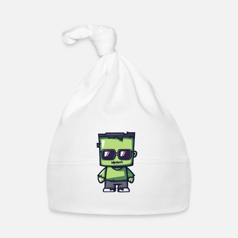 Zombie Halloween Cool Bonnet bio Bébé