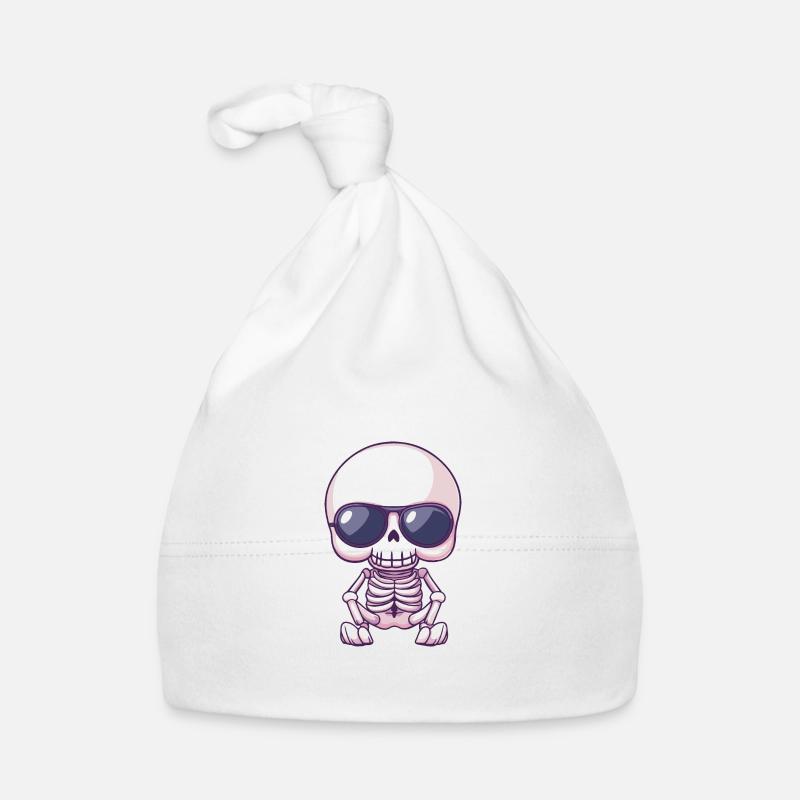 Zombie Halloween Skelett Cool Baby Bio-Mütze