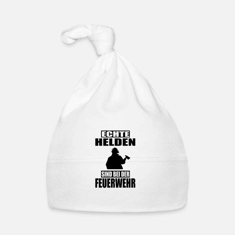 Feuerwehr Baby Bio-Mütze