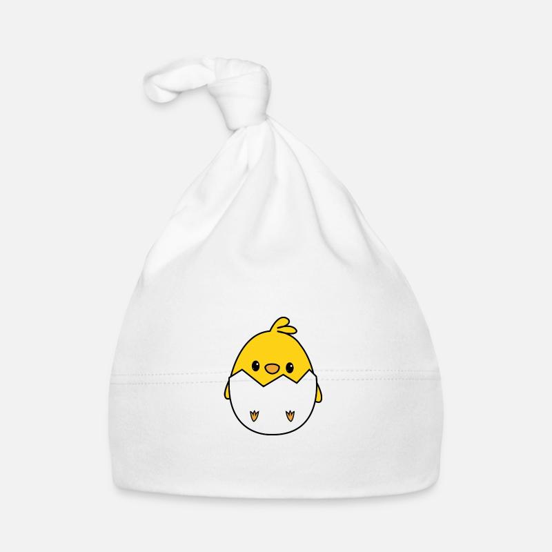 Chipi le poussin Bonnet bio Bébé