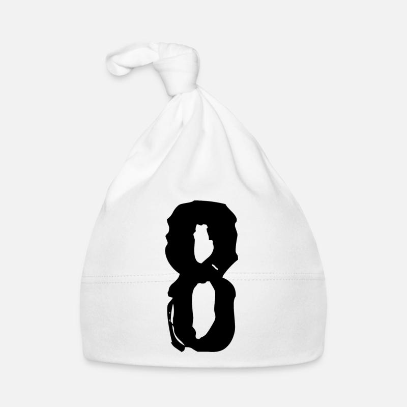 8 number jersey Organic Baby Cap