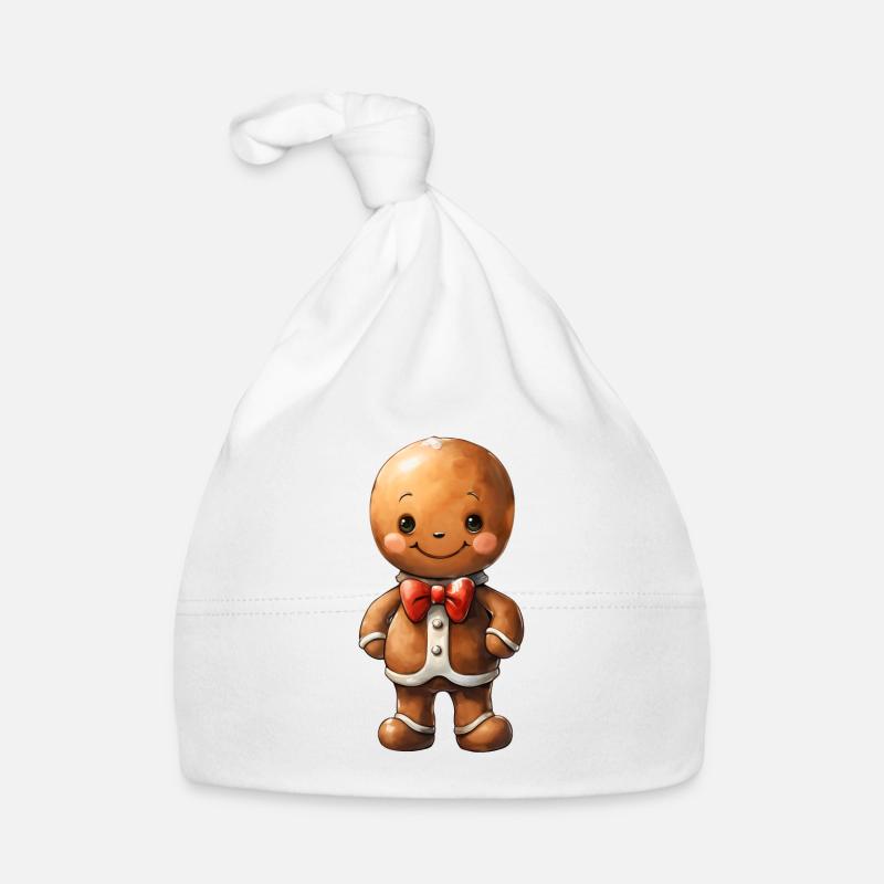 Lebkuchenmann Baby Bio-Mütze
