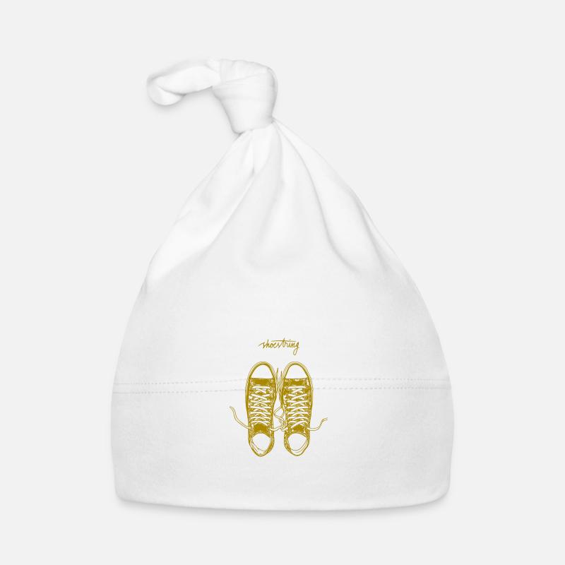 Sneaker shoestring Organic Baby Cap