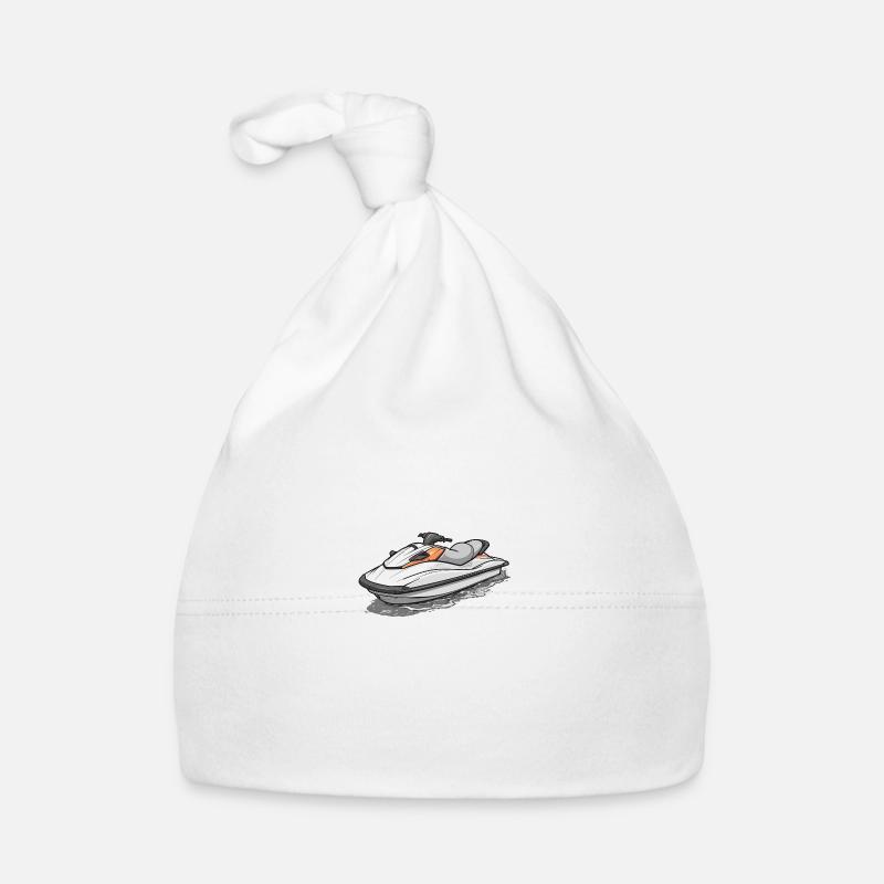 Action sur le jet ski Bonnet bio Bébé