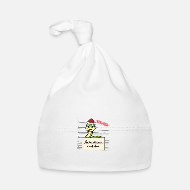 Weihnachtsbaum Umschubser Schlange Baby Bio-Mütze