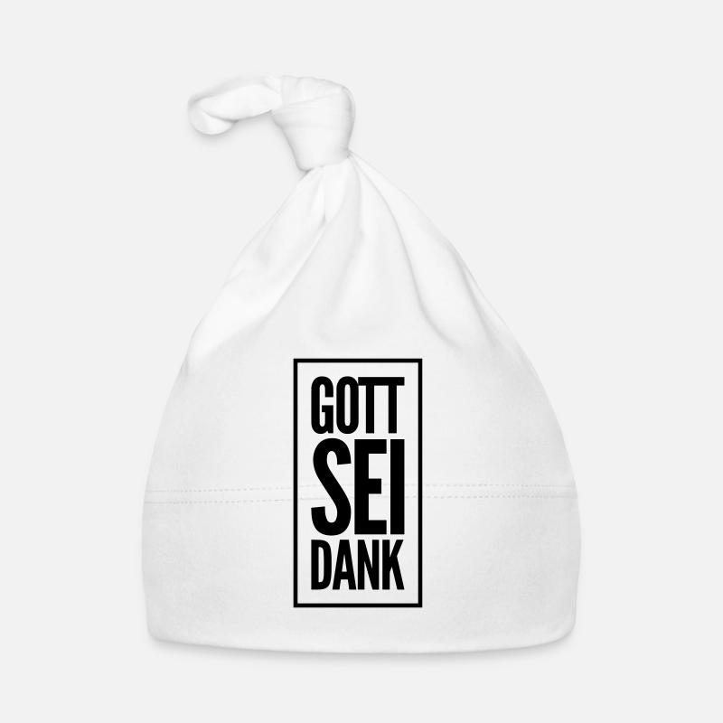 Gott sei Dank Baby Bio-Mütze
