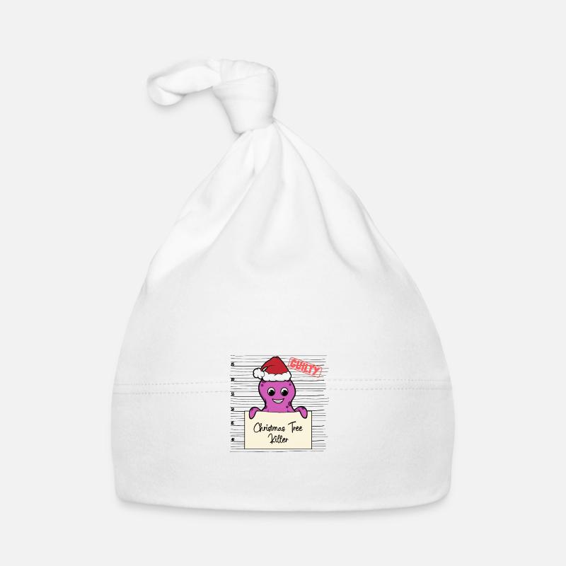 Weihnachtsbaum Umschubser Oktopus Baby Bio-Mütze