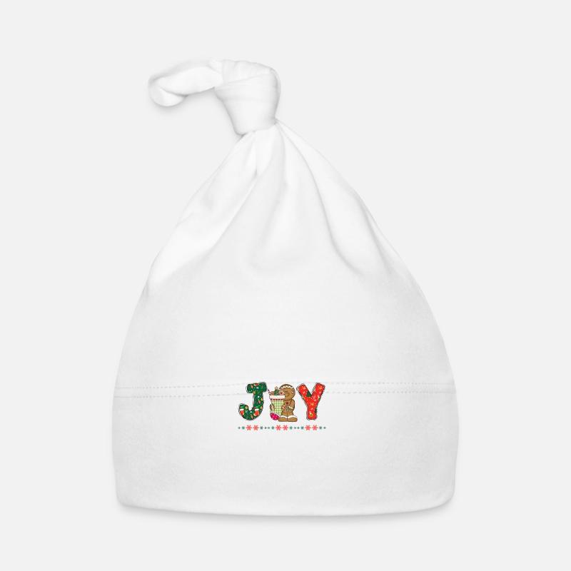 Frohe Weihnachten Weihnachtsmann Hohoho Baby Bio-Mütze