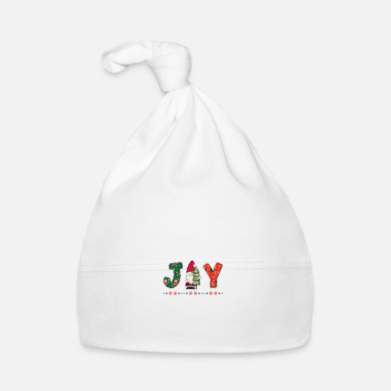 Frohe Weihnachten Weihnachtsmann Hohoho Baby Bio-Mütze