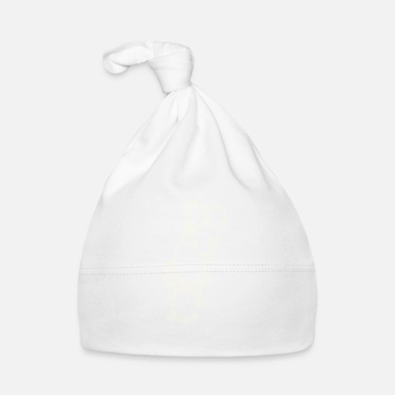 White Portugal Organic Baby Cap