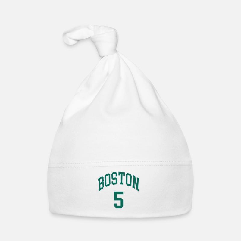 Boston 5 - Baby Bio-Mütze - Weiß