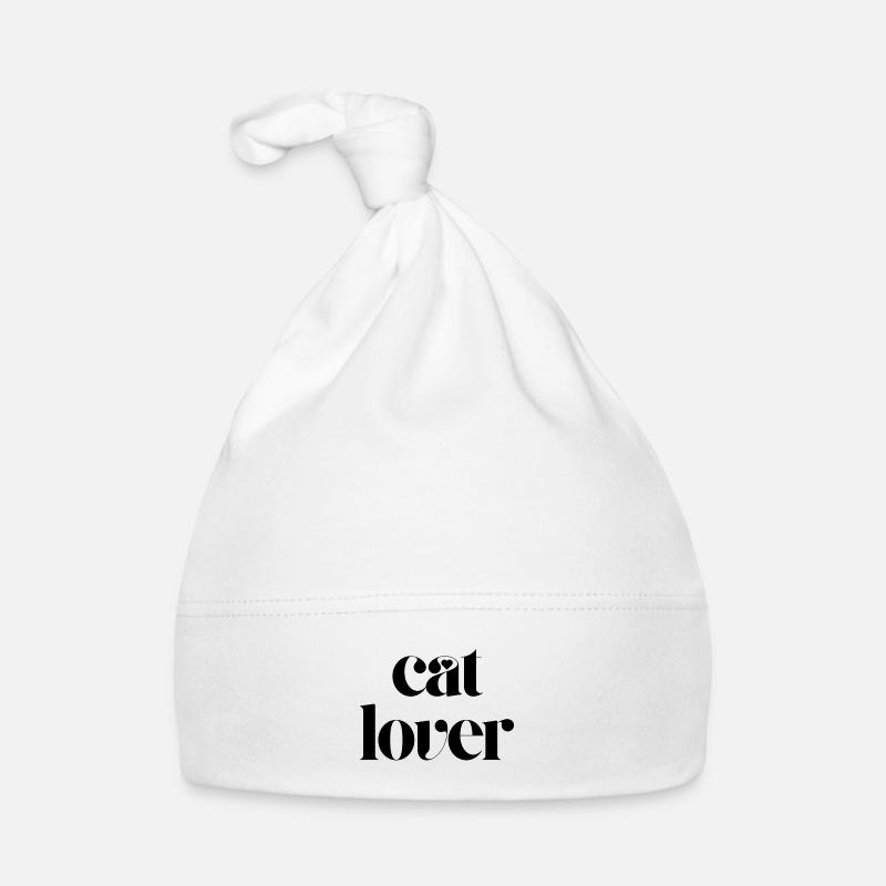 Katzenliebhaber Baby Bio-Mütze