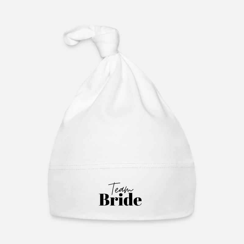 Mariée d’équipe Bonnet bio Bébé