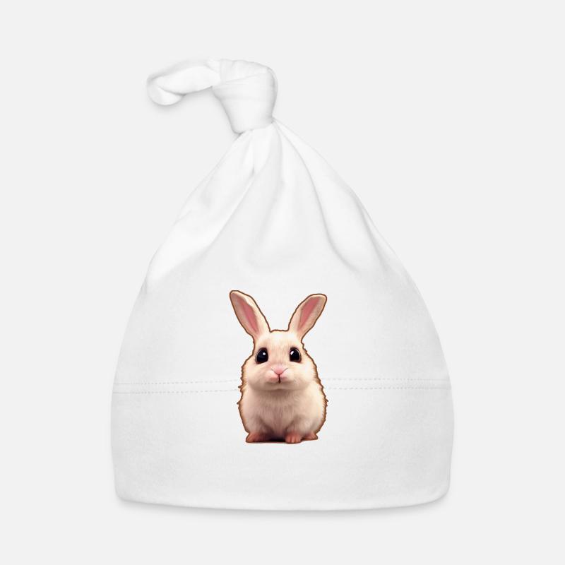 lapin doux 2 Bonnet bio Bébé