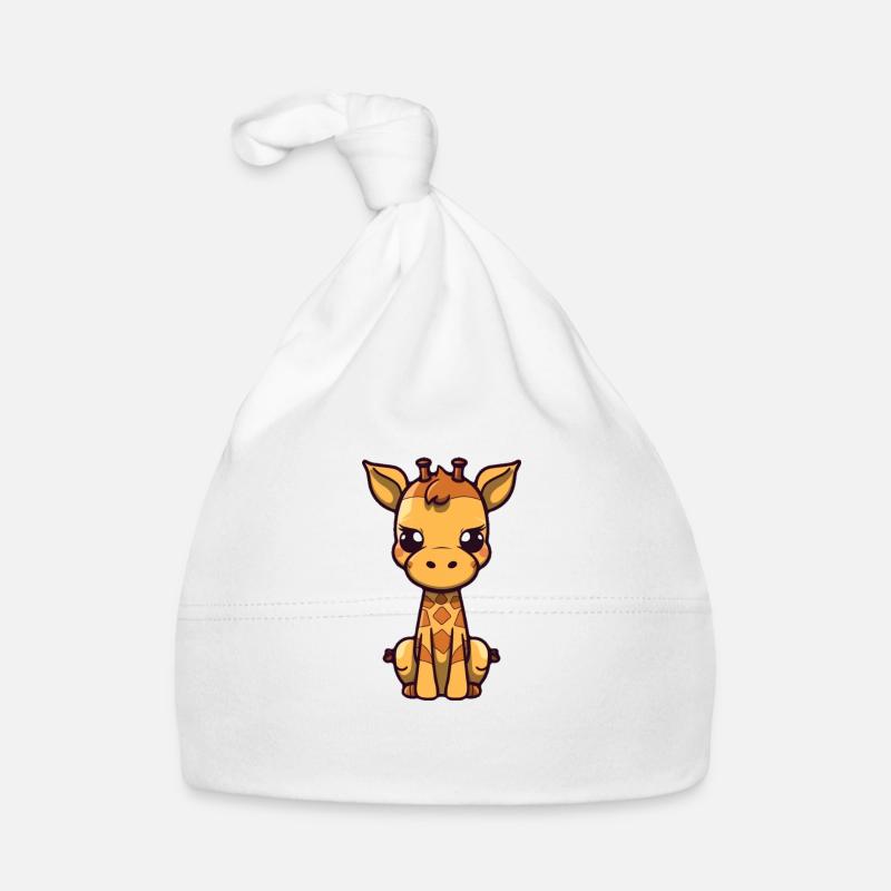 Les girafes sont mignonnes Bonnet bio Bébé