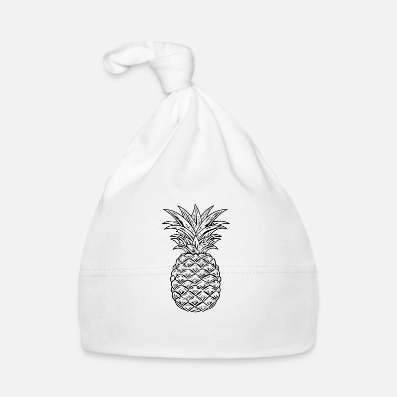 Ananas Baby Bio-Mütze
