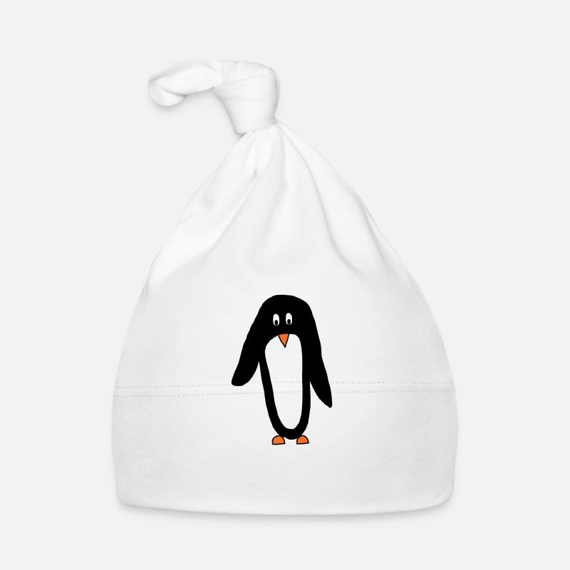uiiii Handmade Animal "Pinguin" Baby Bio-Mütze