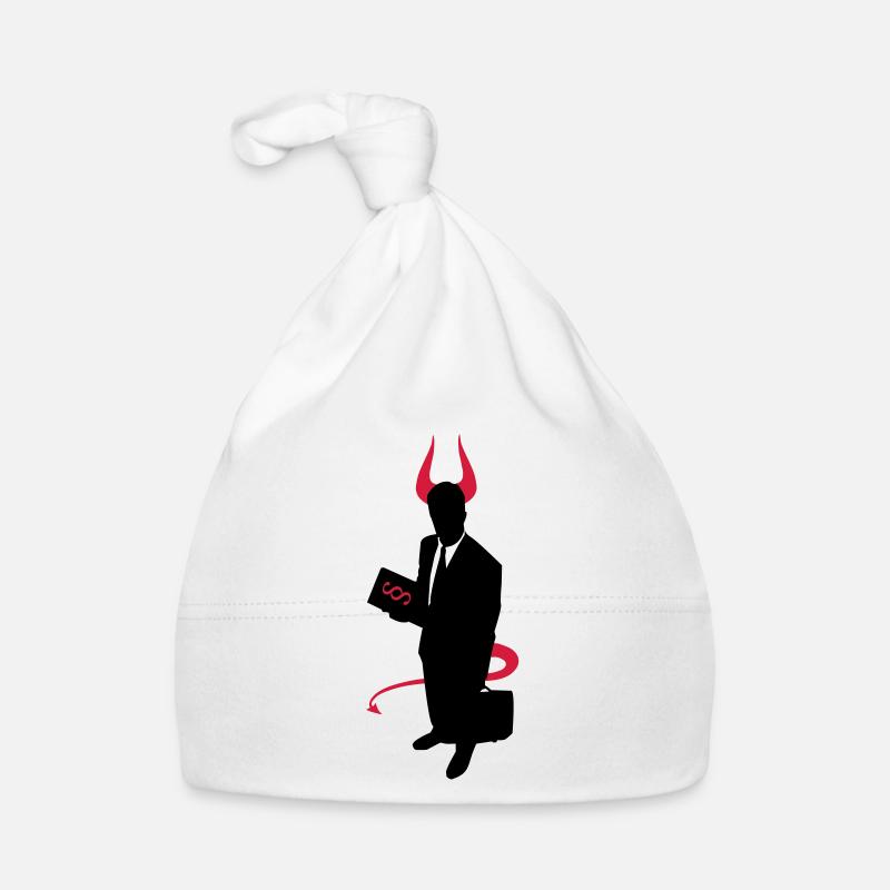 L'avocat du diable - Bonnet bio Bébé - blanc