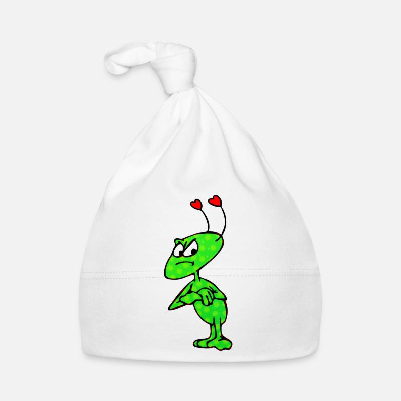 "Grumpy Kid" - Just love me! Organic Baby Cap