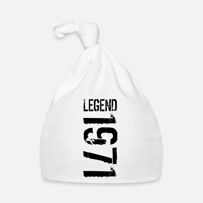 Legend 1971 black Baby Bio-Mütze