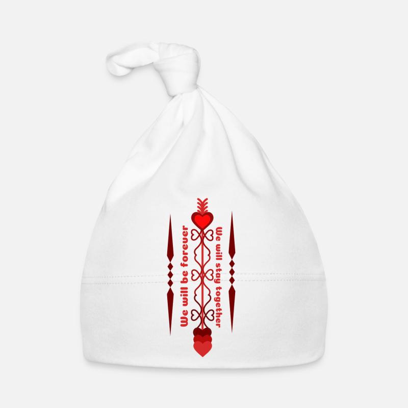 Der große Liebespfeil Baby Bio-Mütze