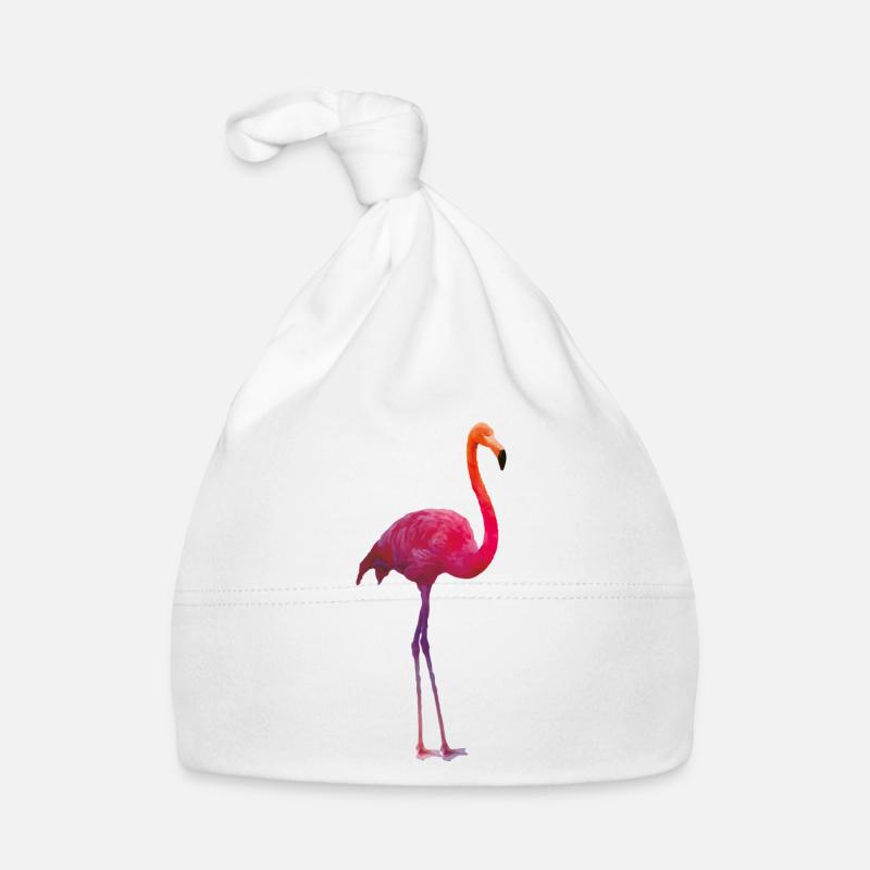 Flamingo colors Baby Bio-Mütze