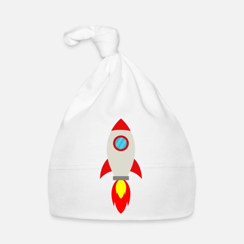Espace fusée Bonnet bio Bébé