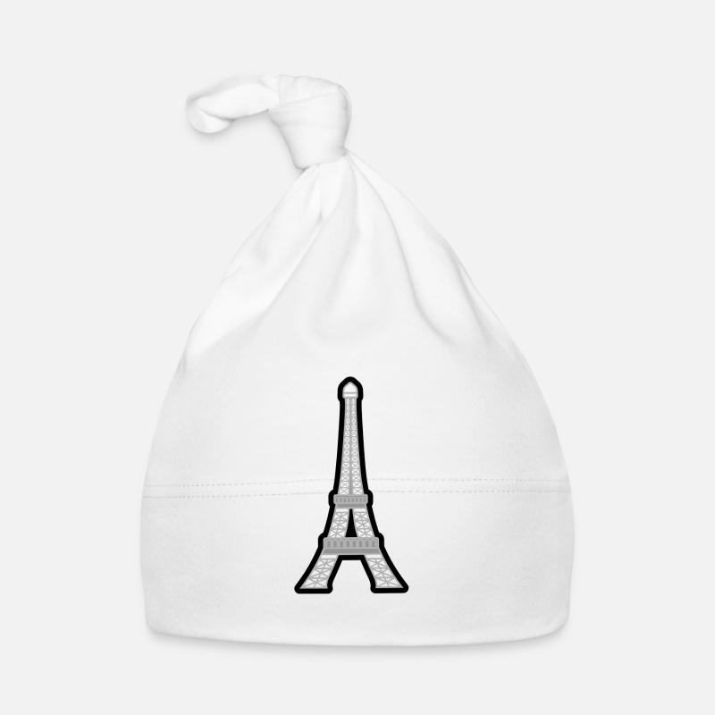 Eiffel tower Organic Baby Cap