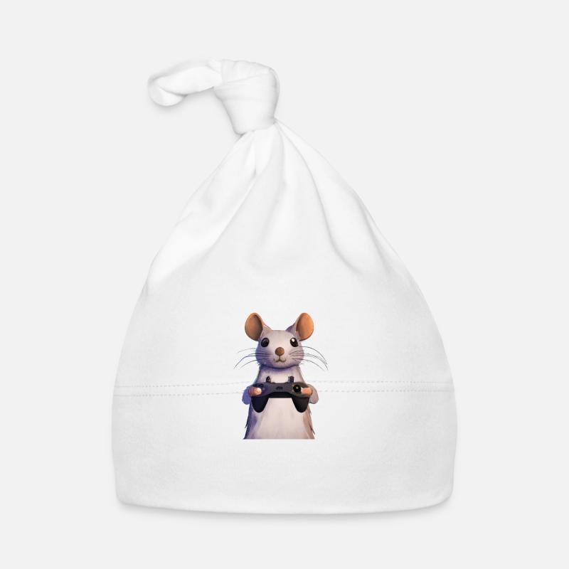 Maus Baby Bio-Mütze