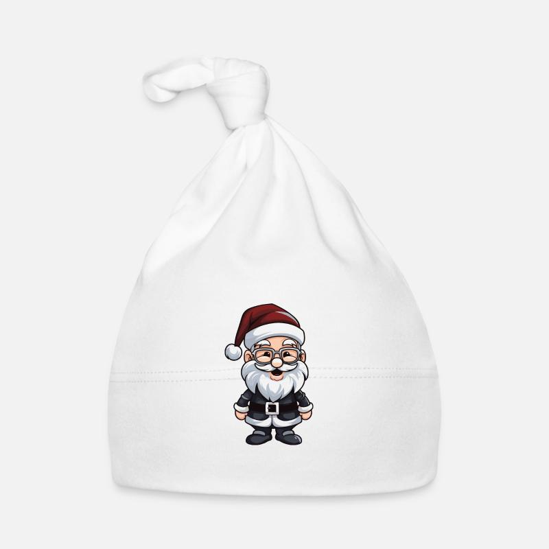 Weihnachtsmann Illustration Weihnachten Baby Bio-Mütze