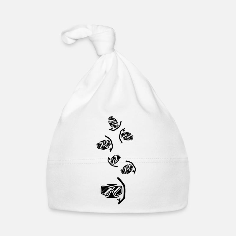 Diving goggles Silhouette Organic Baby Cap