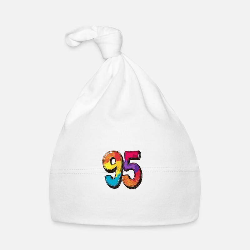 Symbole du chiffre 95 Bonnet bio Bébé