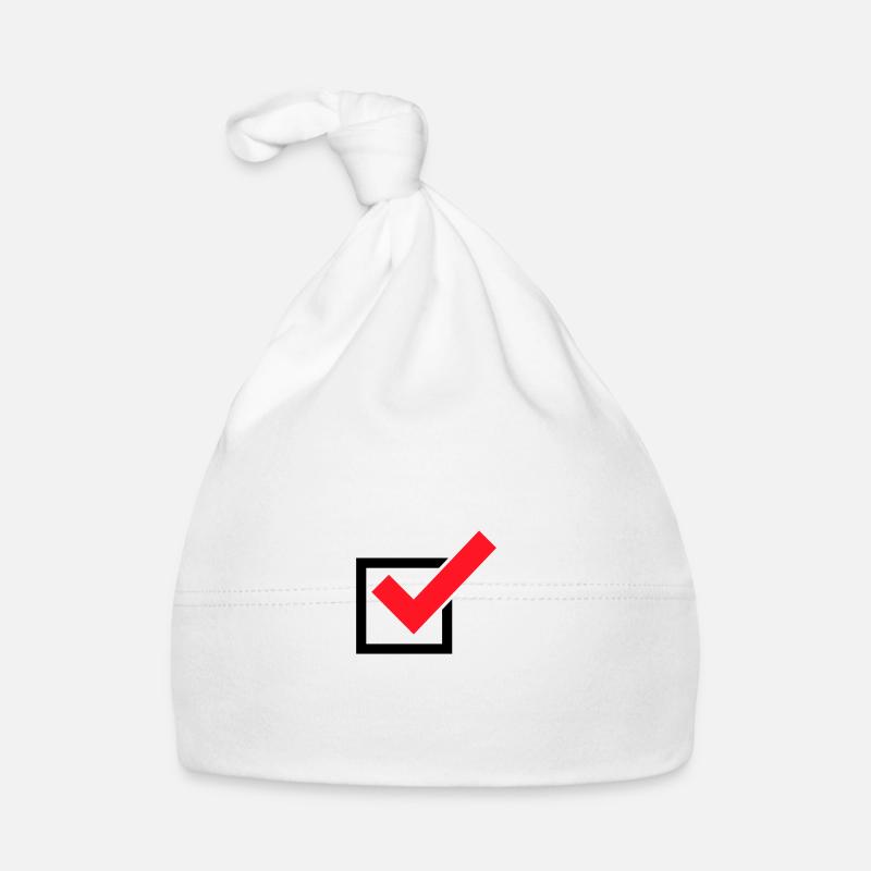 Tick Tick icon Organic Baby Cap