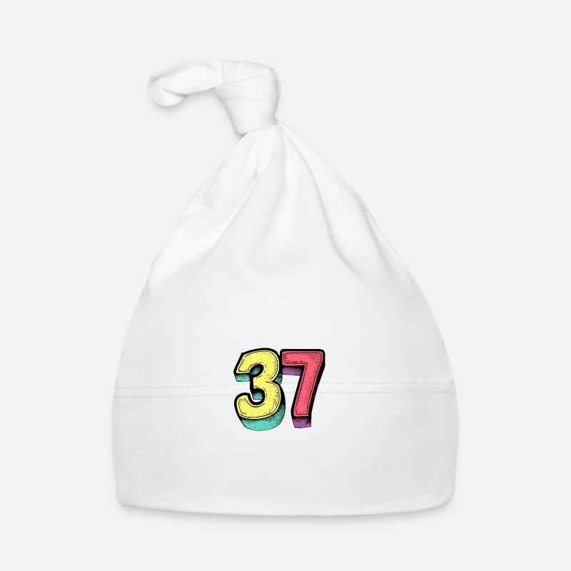 37 Symbole numérique Bonnet bio Bébé