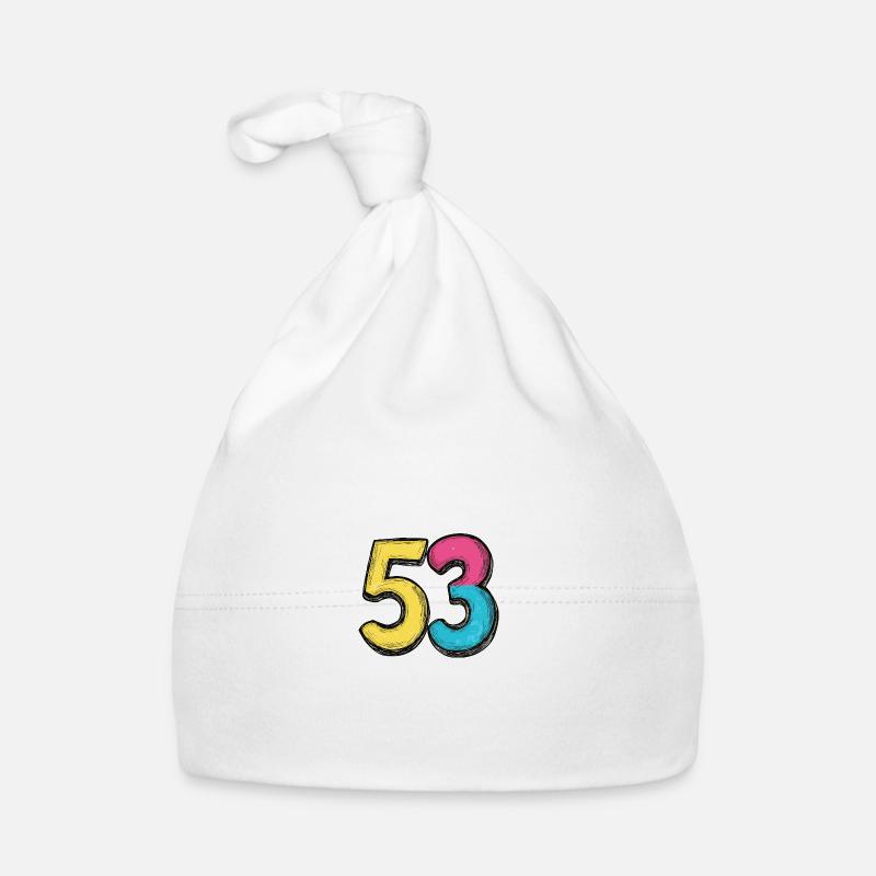 53 Symbole numérique Bonnet bio Bébé
