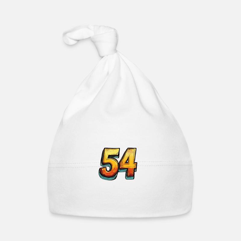 54 Symbole numérique Bonnet bio Bébé