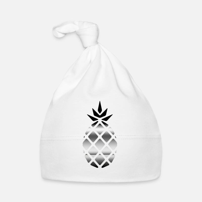 Ananas argentée Bonnet bio Bébé