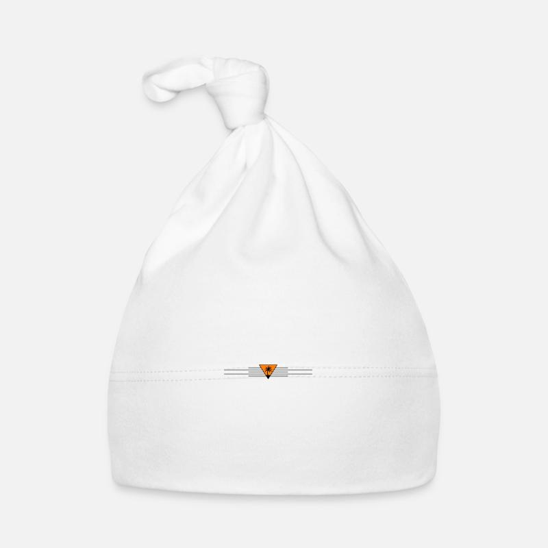 Palm tree line icon Organic Baby Cap