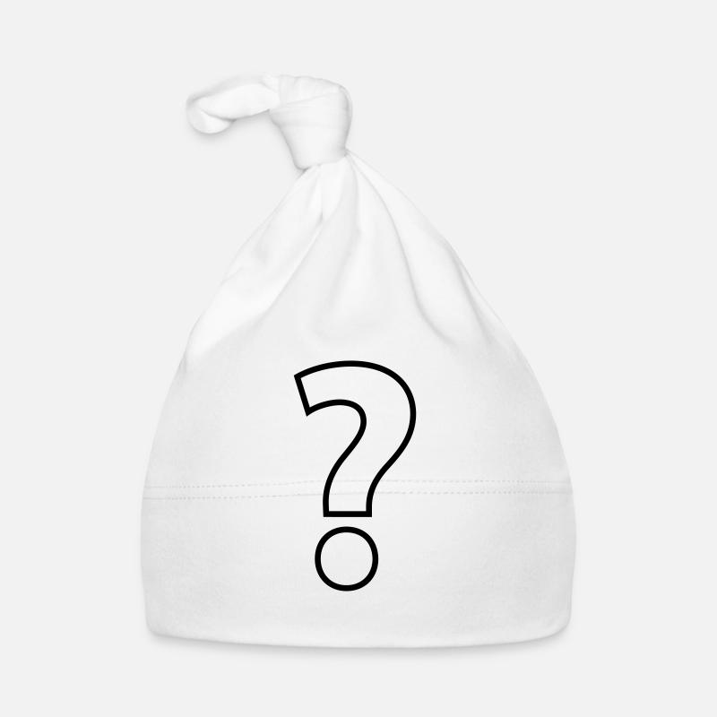 Point d'interrogation Bonnet bio Bébé