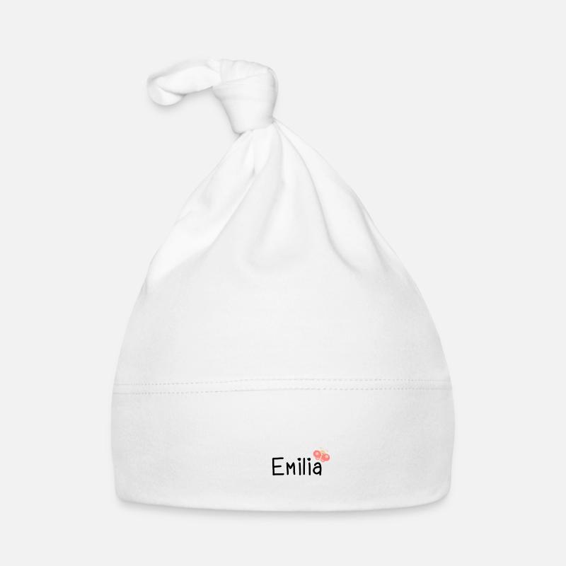 Name - Emilia Organic Baby Cap